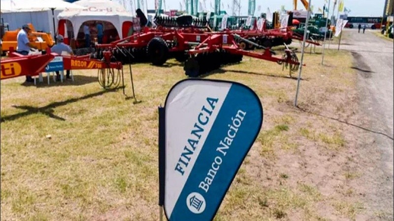 Como todos los años, habrá show de promociones bancarias en Expoagro