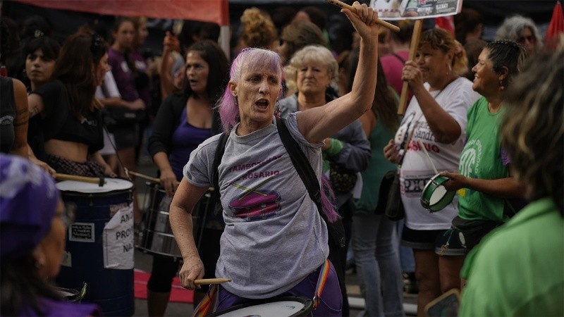 Con un clima más amigable, las mujeres protagonizan su ya tradicional movilización.