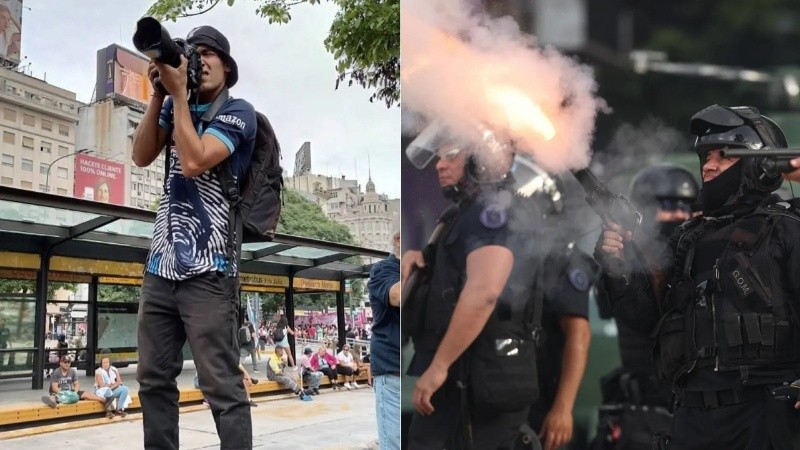 Un fiscal pidió que se investiguen las agresiones contra la jubilada de 87 años y el fotógrafo Pablo Grillo durante la represión en la marcha al Congreso.