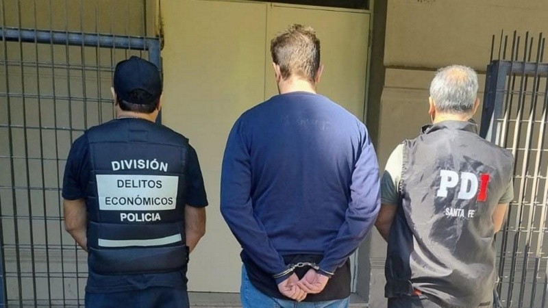 Manzana podrida. El detenido posee un apellido ilustre en el agro de San Juan.