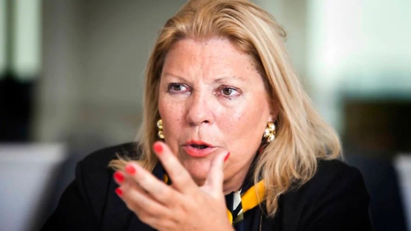 La exdiputada nacional Elisa Carrió.