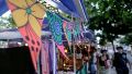 La feria Rosarigasina comienza a funcionar todos los fines de semana en el parque a la Bandera