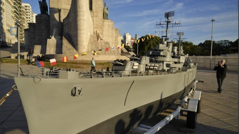 La exhibición es el resultado de una gestión compartida del Centro de Veteranos de Guerra de Malvinas de Rosario y la Municipalidad de Rosario.