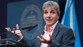 Caputo aseguró que la inflación “va a colapsar y muchos precios pueden bajar”