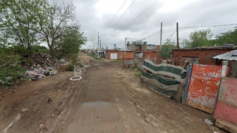 El lugar en el que tuvo lugar la balacera.