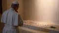El papa León XIV visitó la tumba de Francisco en Santa María la Mayor