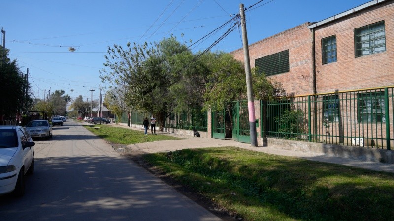 La escuela 519 Alicia Moreau de Justo, de José Ingenieros 8655, también llegó a suspender actividades.