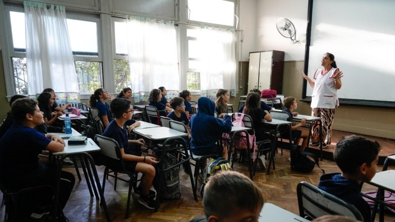 Los chicos tendrán un acompañamiento especial durante el horario escolar.
