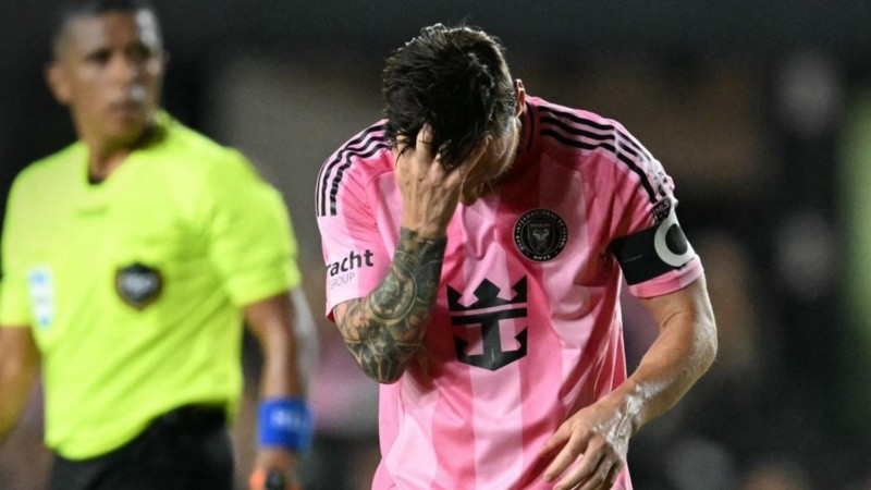 El Inter Miami de Messi no encuentra el rumbo en la MLS.