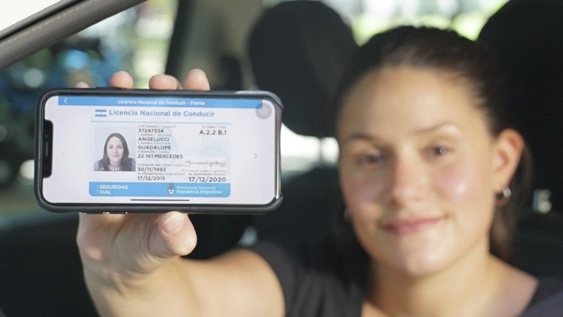 La nueva licencia digital podrá utilizarse en Santa Fe a partir de las próximas semanas.
