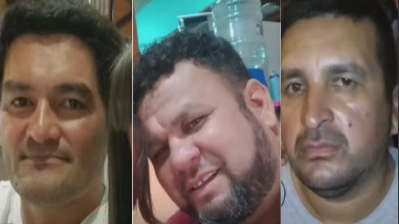 Los pescadores que son buscados por estas horas en el río Paraná.