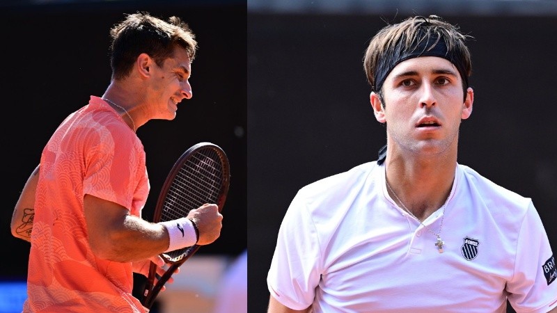 Camilo Ugo Carabelli y Tomy Etcheverry, victoriosos en Alemania.
