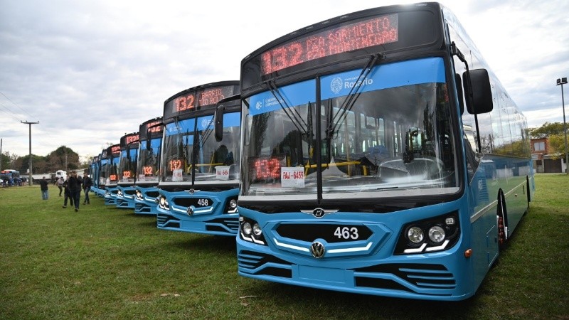 Los nuevos colectivos presentados por la Municipalidad para la línea 132