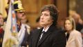 Milei fue al Tedeum, no saludó a Villarruel ni a Jorge Macri y escuchó un fuerte mensaje del arzobispo