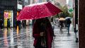 Clima Tiempo lluvia paraguas