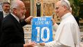 El Papa León XIV recibió al Napoli campeón: "Ganar el campeonato es mérito del equipo"