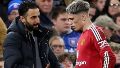 Polémica en la salida de Garnacho del Manchester United y una frase hiriente del entrenador