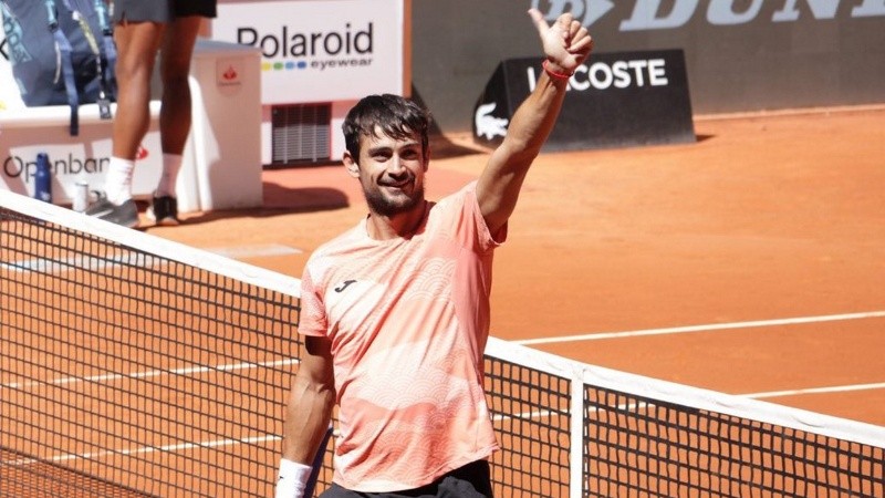 En la próxima fase enfrentará al italiano Lorenzo Musetti, séptimo preclasificado.