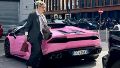 Wanda Nara llegó a la audiencia de divorcio con Mauro Icardi en un Lamborghini rosa
