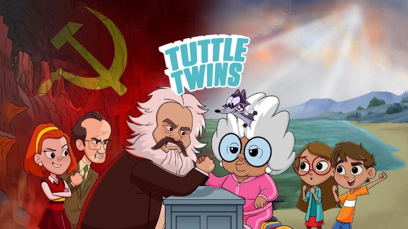 Tuttle Twins se enfoca en los principios del libre mercado, la propiedad privada y el rechazo al intervencionismo estatal.