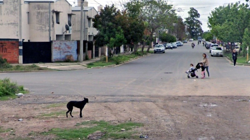 Polledo y Oncativo, escenario de un homicidio en el barrio postergado de zona norte.