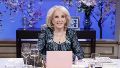 Mirtha Legrand defendió a Darín y sirvió empanadas: "Lo hicieron de goma"