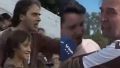 El viejo video viral del padre e hijo hinchas de Platense que este domingo se reencontraron en la cancha