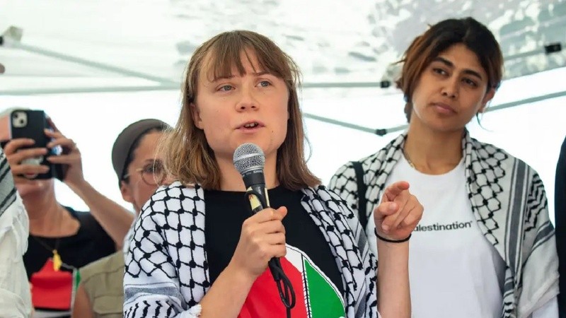 Greta Thunberg se sumó a una tripulación de activistas que intentará 