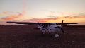 Aterrizaje sospechoso: dos detenidos tras dejar una avioneta y huir a pie por la zona rural
