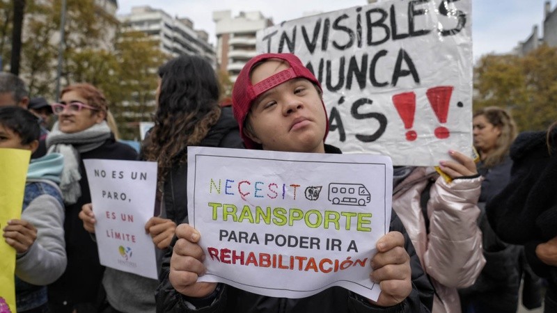 La concentración en Rosario se realizó desde las 11 en la plaza San Martín.