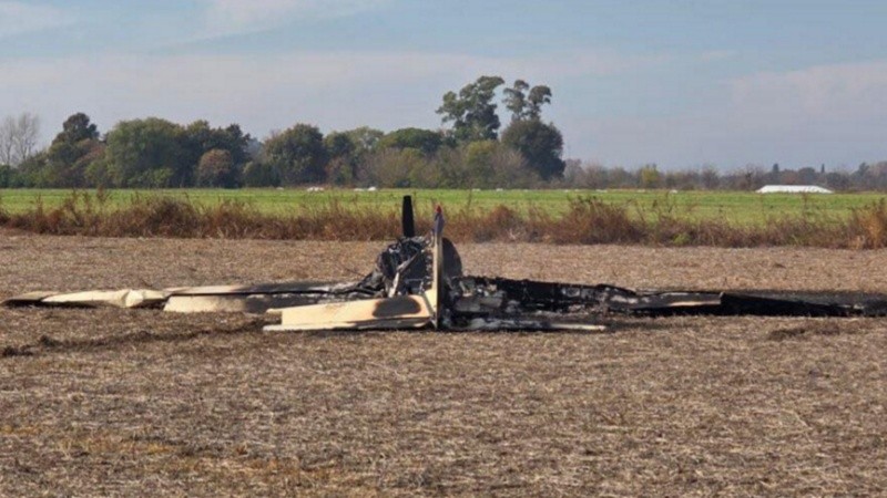 La avioneta fue hallada en cercanía de Pergamino.