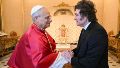El papa León XIV se reunió con Milei y le confirmó que visitará Argentina