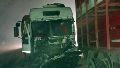 Por la niebla, dos camiones chocaron en la autopista Rosario-Córdoba y uno de los choferes quedó atrapado