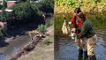 Limpieza del Ludueña: 1.500 toneladas de residuos ya se retiraron en los barrios Aldea, Stella Maris y La Bombacha