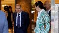 Milei se re�ne con Edmundo Gonz�lez Urrutia en Madrid