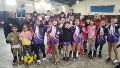 Un grupo de niñas que patinan en Empalme Graneros buscan fondos para competir en el Sudamericano