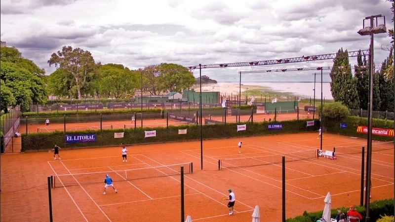 El Lawn Tennis Club de Santa Fe, a puro deporte de gala.