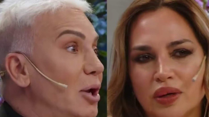 La chicana entre el productor y la actriz creó un clima tenso en la mesa de la diva
