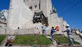 Las obras del Monumento avanzan “a ritmo lento pero sostenido” y calculan terminar para el 20 de Junio del año que viene