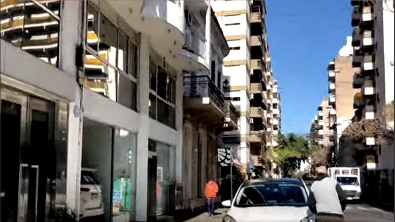 Captura de pantalla del hotel en el que se alojaba la chica.
