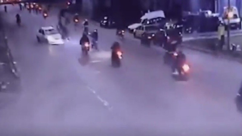Un joven de 18 años murió en un choque desatado por una caravana de motos en Mar del Plata.