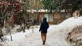 Nevadas en las sierras de Córdoba y la costa atlántica cerca de Mar del Plata