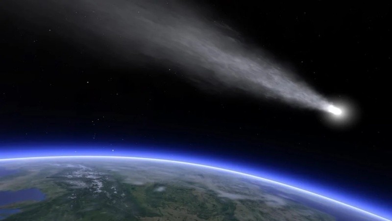 El Cometa Halley es visible cada 75-76 años.