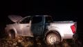 Tras una persecución en Funes, abandonaron una camioneta con tres pistolas, municiones y un dron