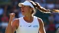 Tenis: Solana Sierra ganó el mejor partido de su carrera y está en tercera ronda de Wimbledon