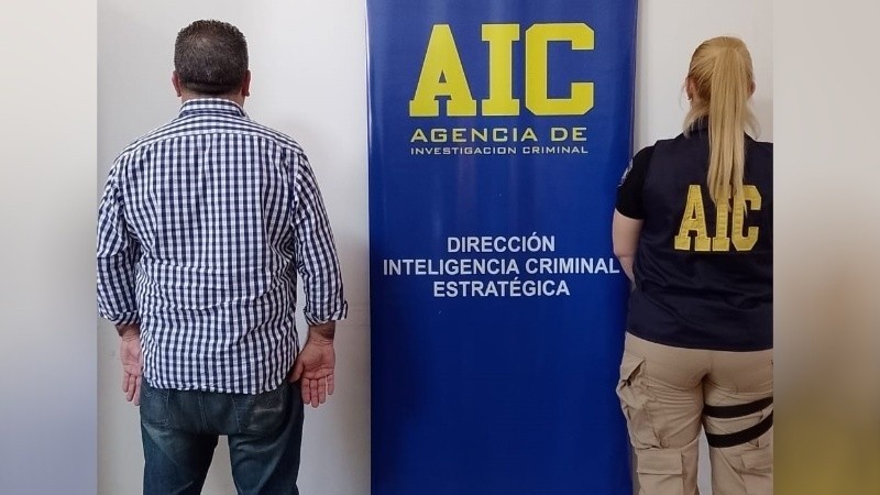 Retamal, al momento de ser detenido en noviembre de 2022