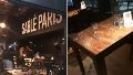 Intento de robo y vidriera destrozada en un bar del Paseo Pellegrini