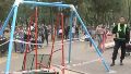 Accidente en el parque Independencia: se desprendió una hamaca y resultó herida una nena de 4 años