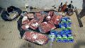 Mechero gourmet: quiso llevarse más de 10 kilos de carne, whisky y afeitadoras y terminó detenido