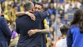 Chiqui Tapia llegó a Rosario para ver debutar a Ángel Di María en Central
